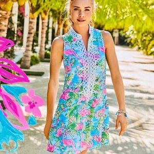 Lilly Pulitzer Shift Dress Size 4 Jane Shift dress in Floridita print.